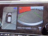 上からの視点で狭い駐車場への駐車などに役立つアラウンドビューモニターです♪