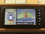 真上から見下ろしたような視点で車とその周囲を確認出来る画面と、車両後方を映し出すバックモニター画面の2つを表示してくれます。
