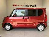 側面からの写真です。ご希望のお車が見当たらない場合は、弊社スタッフがしっかりとお客様のご要望に合ったお車をお探し致します。