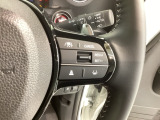 クルーズコントロールを装備しています。高速道路などで一定の速度で走ってくれるので運転が楽ですよ!速度を設定できますので、スピードの出しすぎにも注意できます。