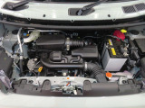 綺麗に整備されたエンジンルームです。安心します。