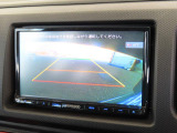 バックカメラ装備。駐車が苦手な方には欠かせません。