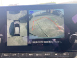 アラウンドビューモニターで廻りも良く確認できます。