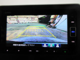 バックカメラの画像です。ガイドラインがスムースな車庫入れをサポートいたします!車庫入れの安心感がアップしますね☆