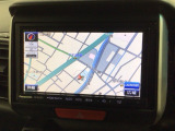 社外ナビ搭載です。知らない道も安心ですね!