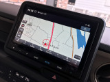 純正ナビが搭載されています。初めての道も安心ですね。Bluetooth接続可能!