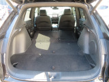 後部座席を収納するとご覧のとおり!大容量の荷室が完成です!