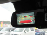 苦手な駐車もバックモニターで安心です。