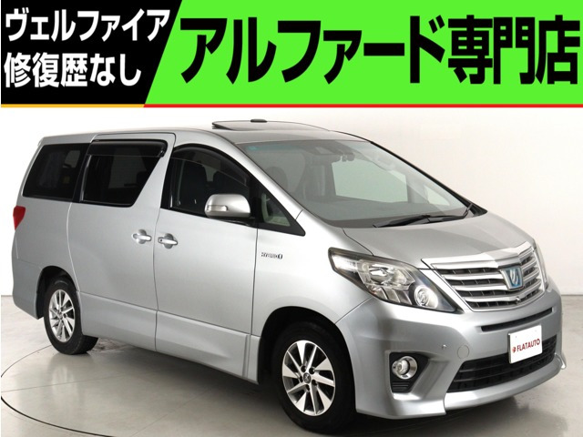 アルファードハイブリッド2.4 SR Cパッケージ 4WD(禁煙車)(サンルーフ)(プリクラッシュ)(レ