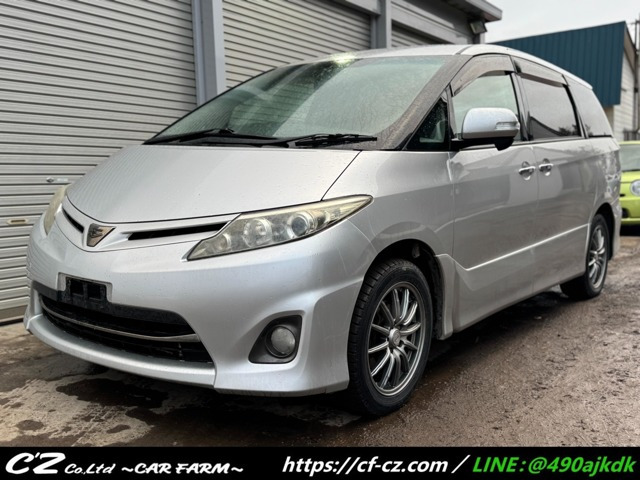 エスティマ 2.4 アエラス Gエディション 4WD ナビ TV Bluetooth 両側Pスライド