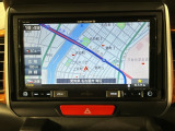 社外ナビ搭載です。知らない道も安心ですね!