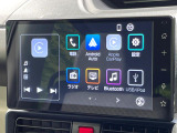 【ディスプレイオーディオ】お手持ちのスマートフォンとの連携で、ナビや音楽再生など各種アプリを使用可能。スマホに近い感覚でお使いいただけます♪