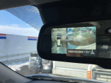 アラウンドビューモニターの画像も映せます。
