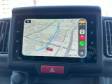 【バックアイカメラ付きディスプレイオーディオ】Bluetooth対応◎スマホ連携で地図アプリの表示が可能です◎バックアイカメラ付きなので駐車時も安心です◎