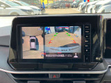 【アラウンドビューモニター】ー空から見下ろしているかのような映像で駐車をアシスト!これでバック駐車も安心ですね♪♪