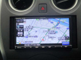 タッチパネルで使いやすい純正メモリーナビ。