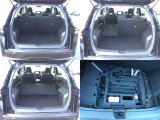 ☆リヤシートを倒すと、こんなに広い空間が出来ました。大きい荷物もらくらくに入ります。