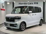全国納車可 第三者機関証明書付 H SENSING 新車保証 試乗車 ワンオ-ナ- ナビLXU-242NBi TV Rカメラ CD録音 BTオ-ディオ装備のN-BOXカスタム ベースグレード入庫!