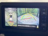 【パノラマモニター】専用のカメラにより、上から見下ろしたような視点で360度クルマの周囲を確認することができます☆死角部分も確認しやすく、狭い場所での切り返しや駐車もスムーズに行えます。
