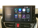 【スマホ連携ディスプレイオーディオ】「Car Play」に対応したアプリを操作可能。電話・地図アプリ・音楽・メッセージ、快適なカーライフを提供します♪