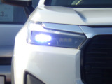 ★LEDヘッドライト搭載★ 白っぽく光る明るく省電力なLEDライト!先進的な白い輝きでフロントフェースを引き締めます☆