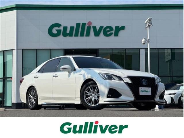 クラウンアスリートハイブリッド 2.5 S Jフロンティアサンルーフ 修復歴無し