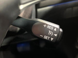 【クルーズコントロール】高速道路もラクラク走行。アクセルを離しても一定速度で走行ができ、長距離運転時の負担を軽減!加速・減速も簡単なスイッチ操作で調整できます。