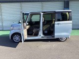 大きなドア開口で乗降性が大変良いです。