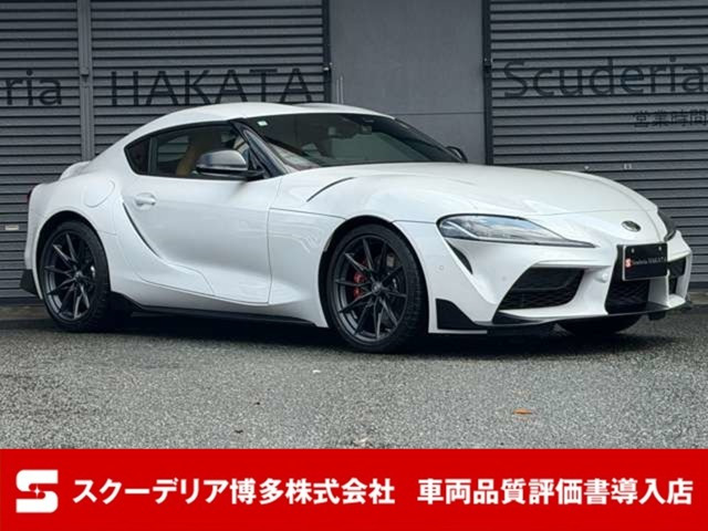 スープラ3.0 RZ本革タンレザーシート JBLサウンド ヘッド