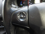 ハンドルにオーディオの操作スイッチが装備されています!視線を前方から外さずハンドルから手を離さずに操作できるのでとっても安全ですね♪