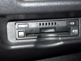 ETC車載器付きです。高速道路の料金所もスムーズに通過できます。