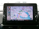日産純正ナビ装着。操作しやすいので毎日のお出かけも安心
