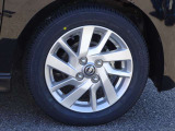 【タイヤ】 【純正14インチアルミホイール】《155/65R14》専用のアルミなのでお車のイメージぴったりですね!