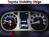 昼でも見やすいシンプルなメーターパネルです。