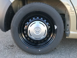ホンダ純正のホイールキャップが装備されています。