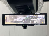 【スマートルームミラー】ルームミラー上に車体後方カメラの映像を映し出すことで車内定員、荷物状況に影響をうけません★