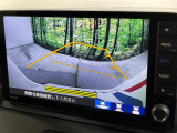 【バックカメラ】駐車時に後方がリアルタイム映像で確認できます。大型商業施設や立体駐車場での駐車時や、夜間のバック時に大活躍!運転スキルに関わらず、今や必須となった装備のひとつです!