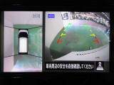 アラウンドビューモニターで車庫入れも空から見ている様に駐車できラクラクです。