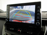 バックカメラで後方がリアルタイム映像で確認できます!商業施設や駐車場での駐車時や、夜間のバック時にも安心です♪