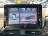 【アラウンドビューモニター】ー空から見下ろしているかのような映像で駐車をアシスト!これでバック駐車も安心ですね♪♪