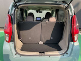 後部座席を倒して使えば荷物もたくさん入るから便利で使いやすい!