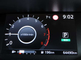 デジタル表示スピードメーターです。  走行距離 64990km ★映し出さ多彩な情報が、快適なドライブをサポートします。