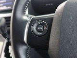 ステアリングスイッチ付き。前方から目を離すことなく操作することが可能です。