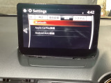 Apple Carplay・Android Auto対応!マツダ コネクト(コマンダーコントロール)でスマートフォンを操作して、通話、音楽を聴いたり、マップで目的地を調べることができます。