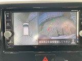アラウンドビューモニター付きなのでバックも安心です。