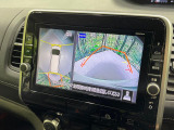 【アラウンドビューモニター】専用のカメラにより、上から見下ろしたような視点で360度クルマの周囲を確認することができます☆死角部分も確認しやすく、狭い場所での切り返しや駐車もスムーズに行えます。