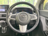 ステアリングも使用感が少なく、きれいな状態となっております♪
