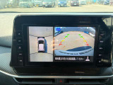 駐車時はナビゲーションでアラウンドビューモニターを見ることができ、安心して後ろを把握することが出来ます。
