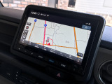 純正ナビが搭載されています。初めての道も安心ですね。Bluetooth接続可能!