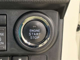 エンジンの始動も停止もスイッチひとつ。
